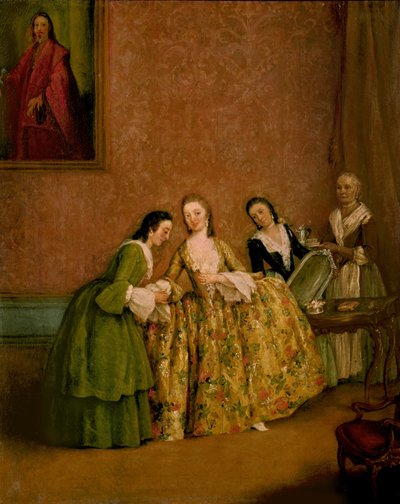 Lady Dressing, or Lady at Her Toilet by Pietro Longhi